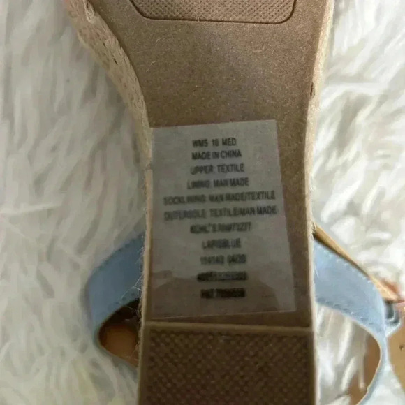 Size 10 Lauren Conrad summer heel wedges. - Picture 10 of 10
